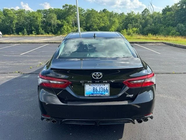 Used 2022 Midnight Black Metallic Toyota XSE image 4