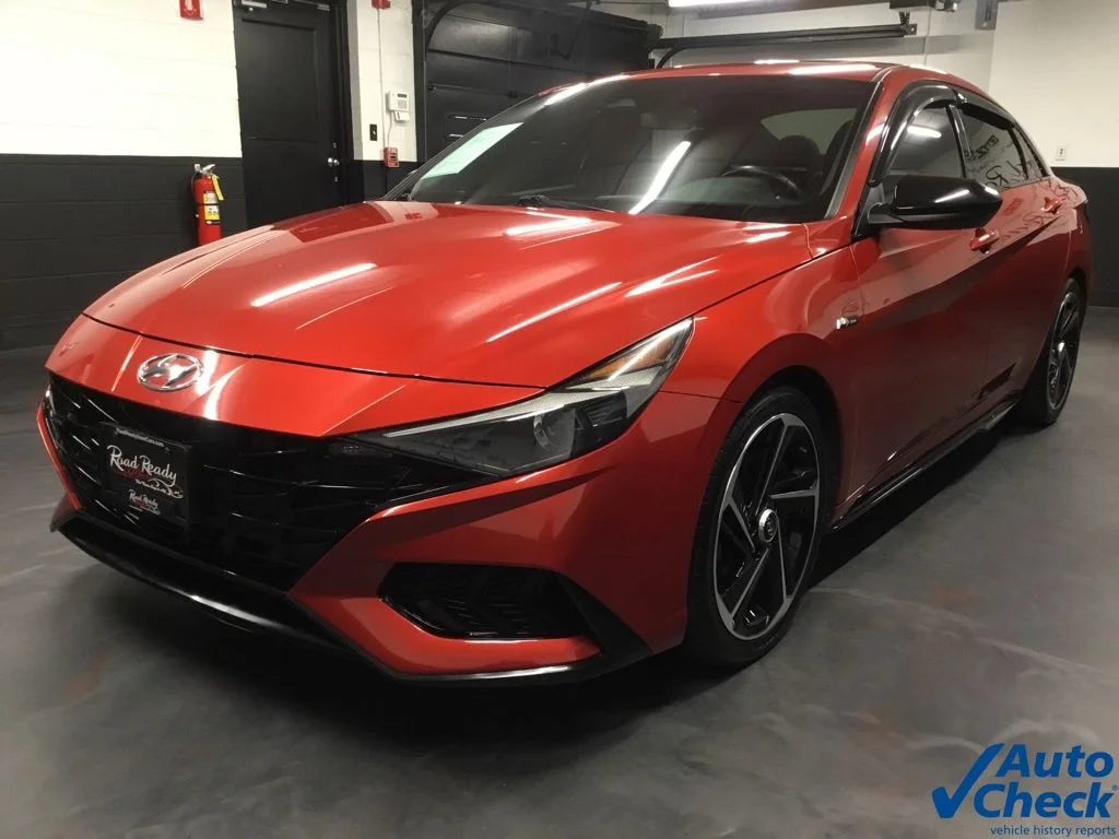 Used 2021 Orange Hyundai N Line image 5