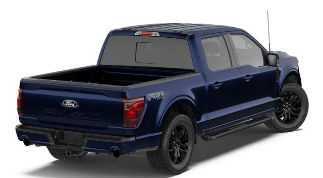 New 2026 Antimatter Blue Metallic Ford XLT image 3