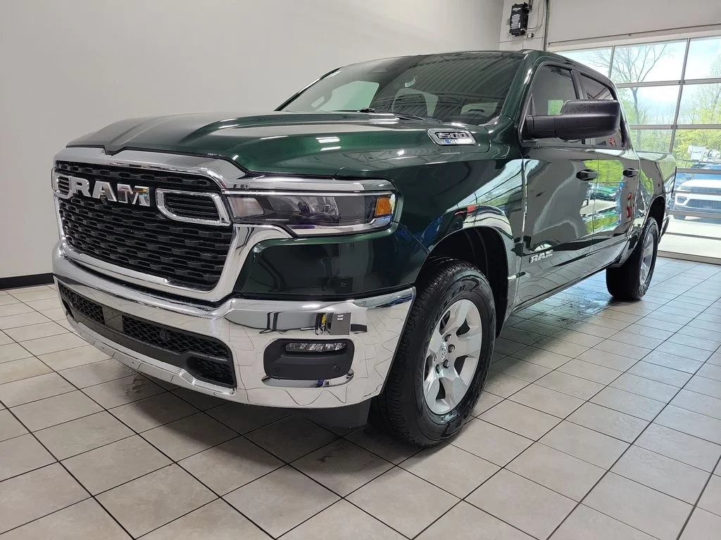 New 2026 Serrano-Green Metallic Exterior Paint RAM Big Horn/Lone Star image 3