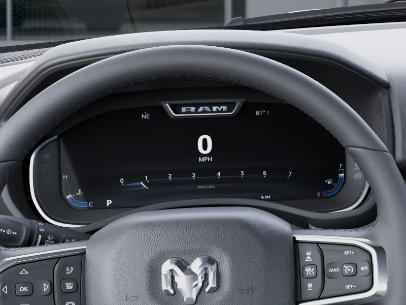 New 2026 Diamond Black Crystal Pearl-Coat Exterior Paint RAM Big Horn/Lone Star image 60