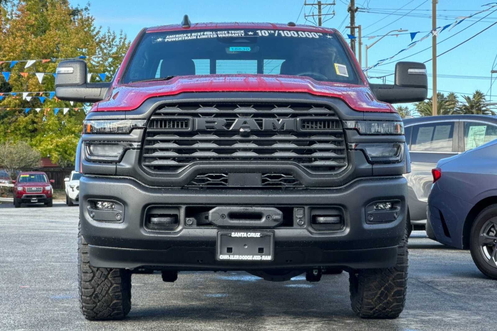 New 2026 Molten Red Pearl-Coat Exterior Paint RAM TRADESMAN image 9