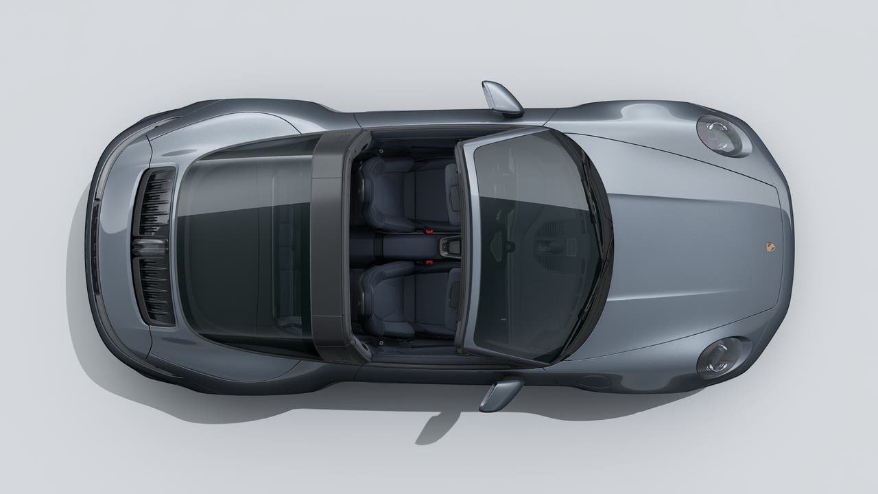 New 2026 Vanadium Grey Metallic Porsche Targa 4 GTS image 5
