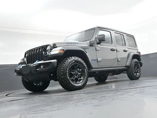 Used 2023 Gray Clearcoat Jeep Willys 4xe image 36