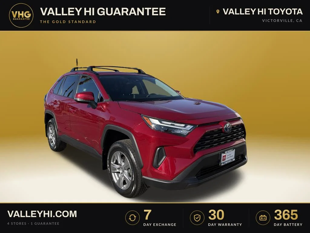 Used 2024 Red Toyota XLE image 1