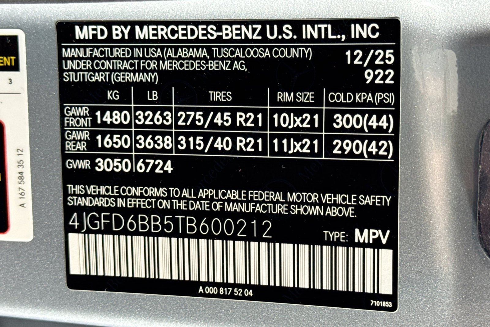 New 2026 Cirrus Silver Metallic Mercedes-Benz AMG® GLE 53 image 30