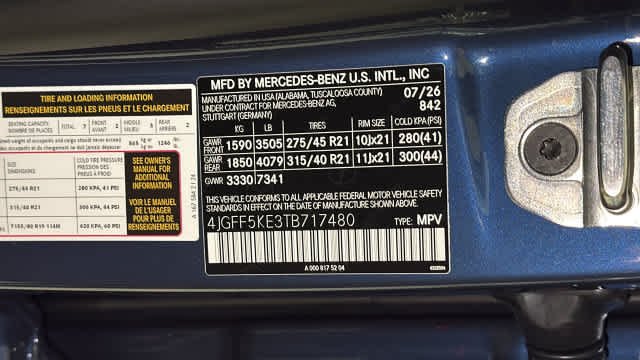 New 2026 Twilight Blue Metallic Mercedes-Benz GLS 450 image 13