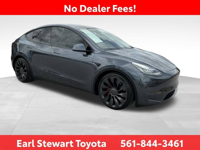 Used 2020 Tesla Model Y Performance with VIN 5YJYGDEF8LF050170 for sale in Lake Park, FL