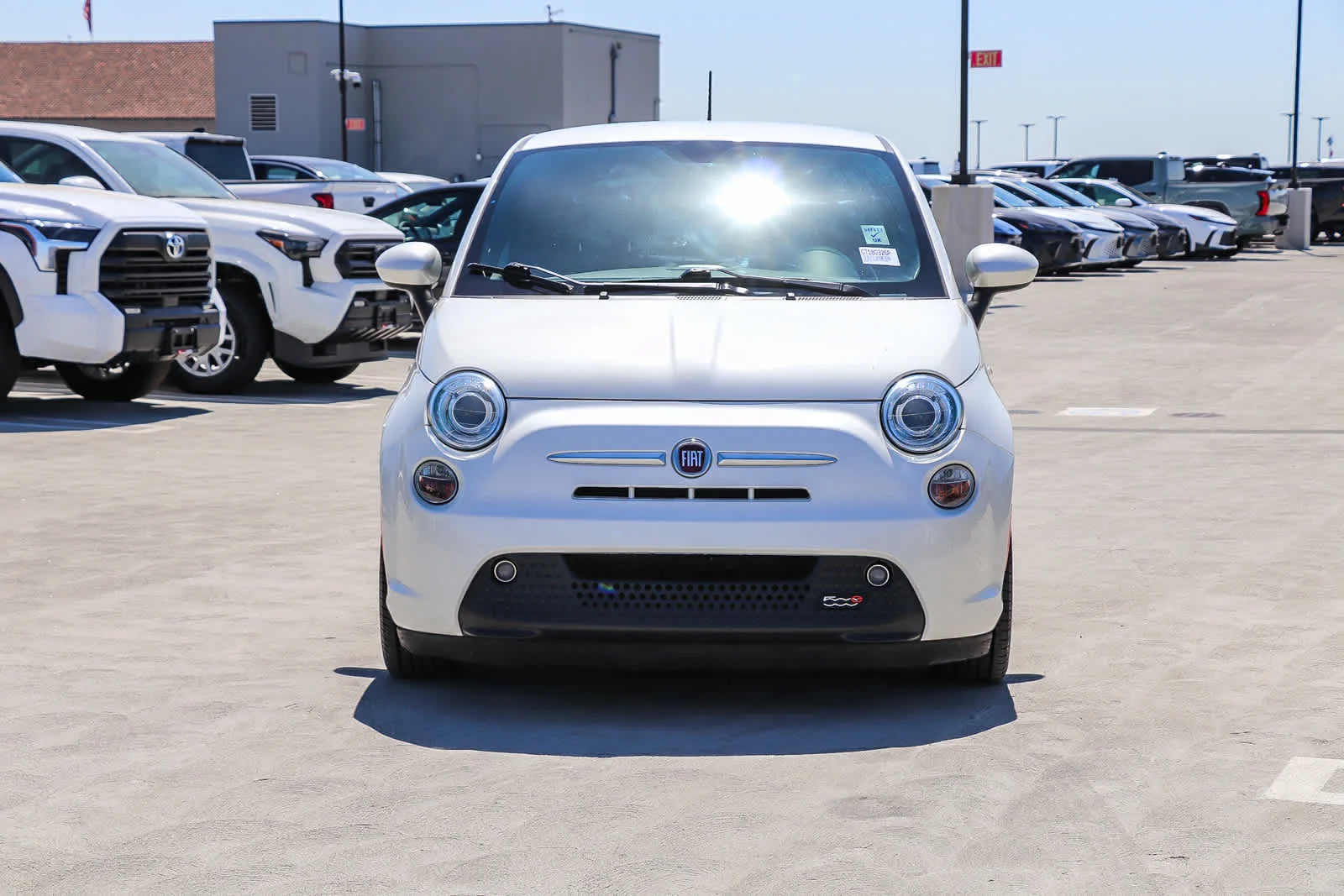 Used 2016 FIAT 500e Battery Electric with VIN 3C3CFFGE2GT180325 for sale in Los Angeles, CA