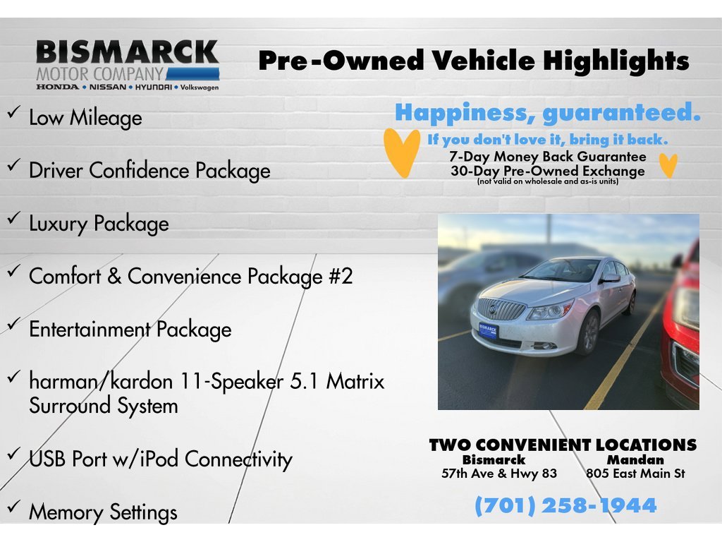 Used 2011 White Buick CXL image 8