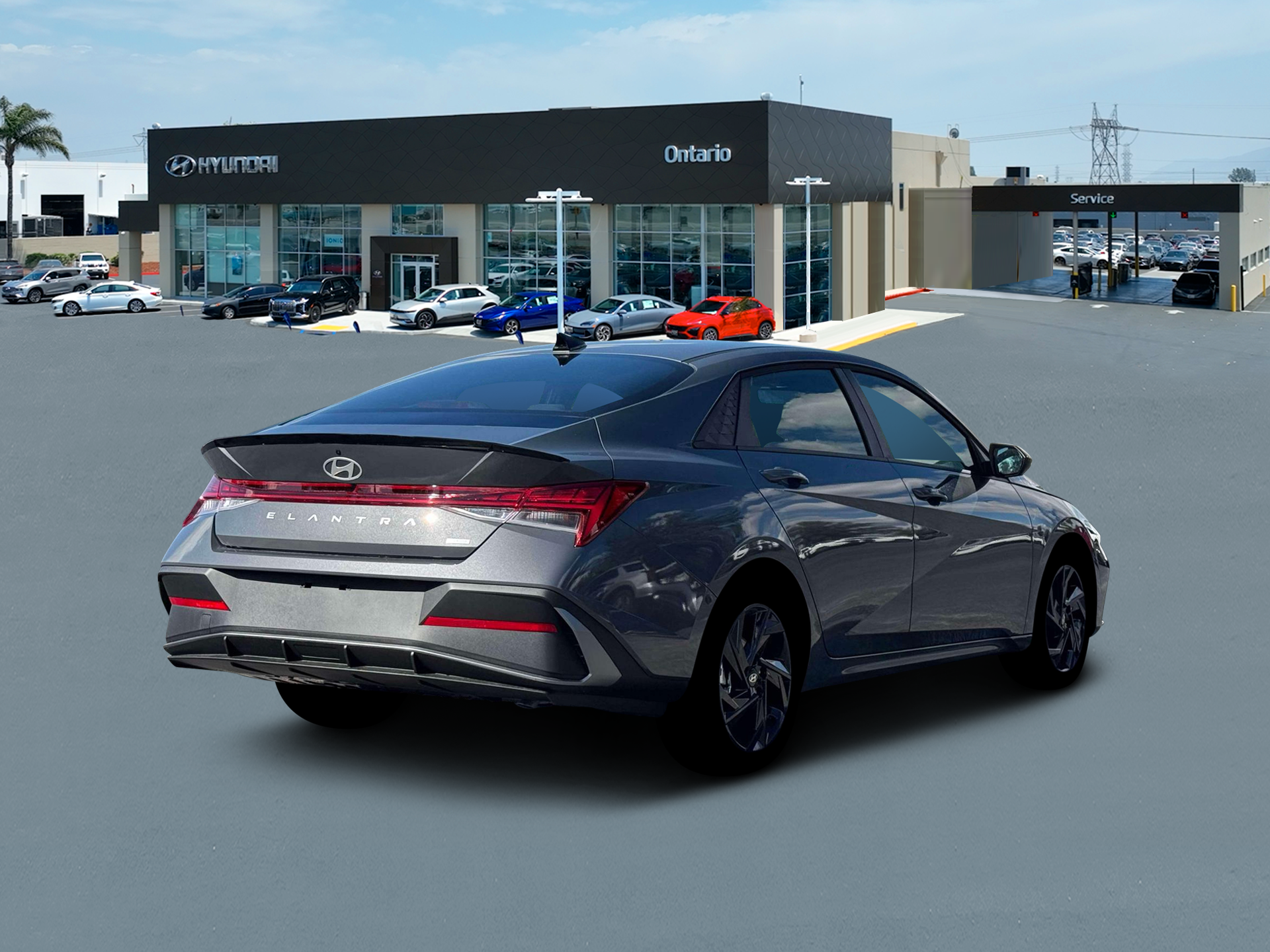 New 2026 Gray Hyundai SEL Sport image 6