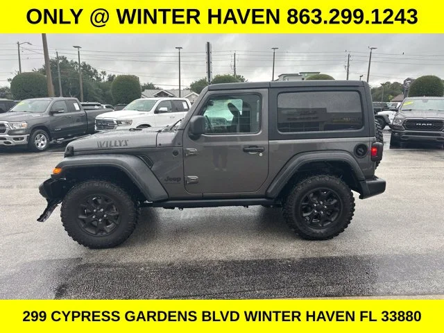 Used 2021 Gray Jeep Willys image 4