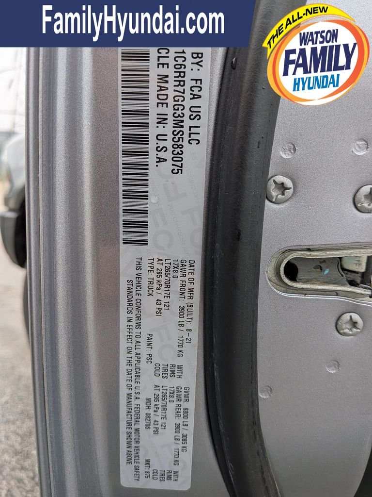 Used 2021 Silver Ram Warlock image 30