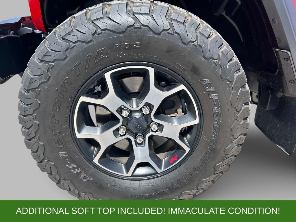 Used 2020 Red Jeep Unlimited Rubicon image 9