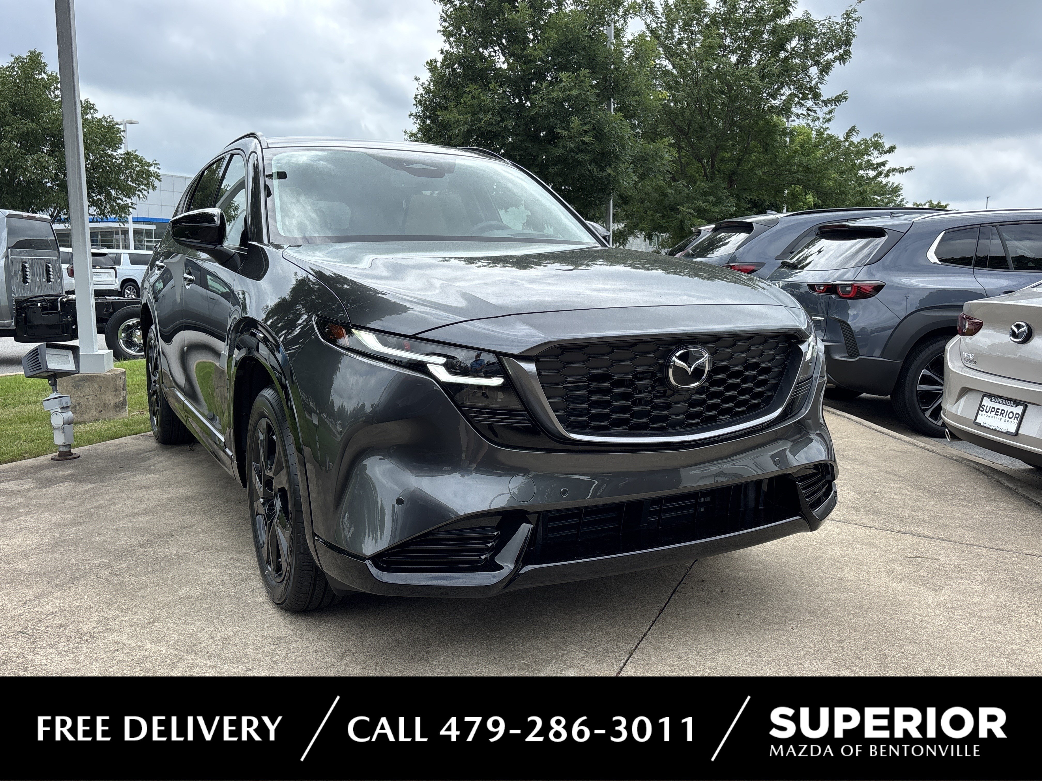 New 2026 Machine Gray Metallic Mazda 2.5 S Premium AWD image 1