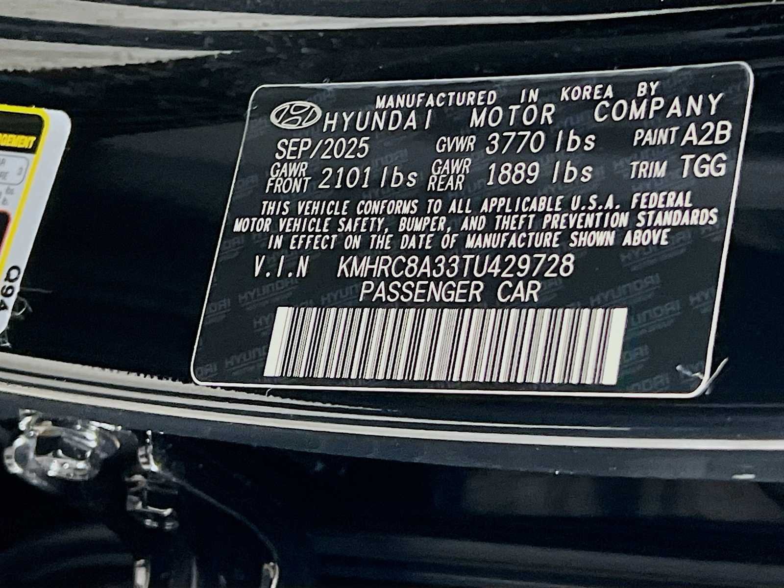 Used 2026 Onyx Black Hyundai SEL image 32