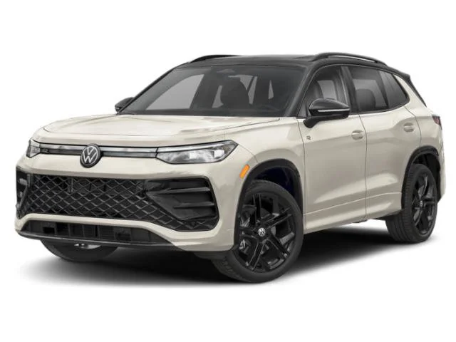 New 2026 Sandstone W/Deep Black Roof Volkswagen SE R-Line AWD image 1