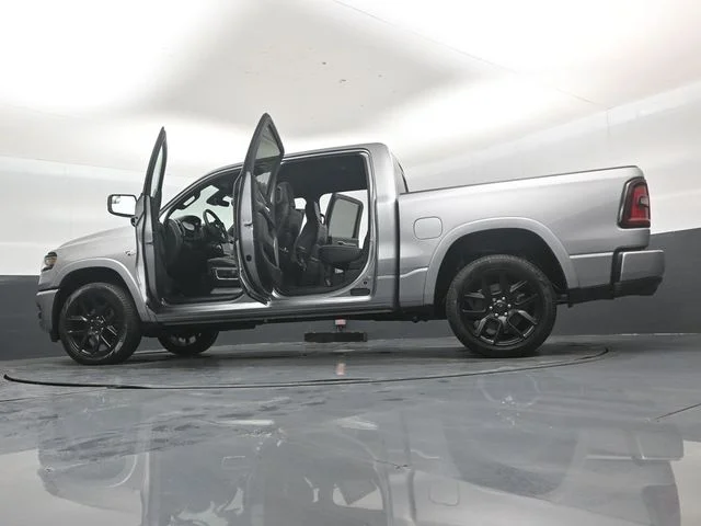 New 2026 Billet Silver Metallic Clear-Coat Exterior Paint RAM Laramie image 53