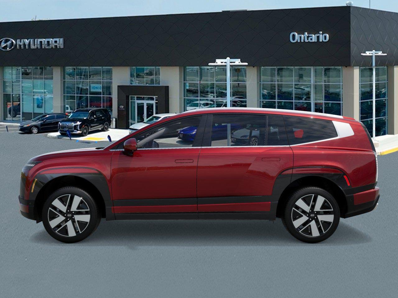 New 2026 Red Hyundai SEL image 3
