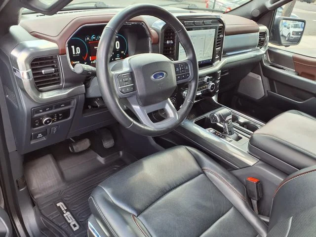 Certified Used 2023 Gray Metallic Ford Lariat image 4