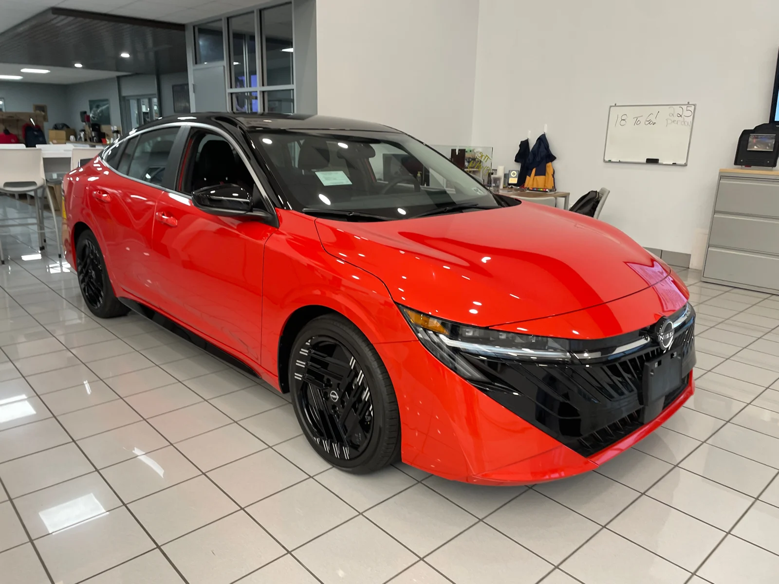 New 2027 Energetic Ember / Super Black Two-tone Nissan SR image 3