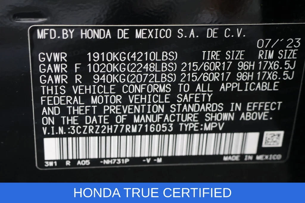 Certified Used 2024 Crystal Black Pearl Honda EX-L image 30