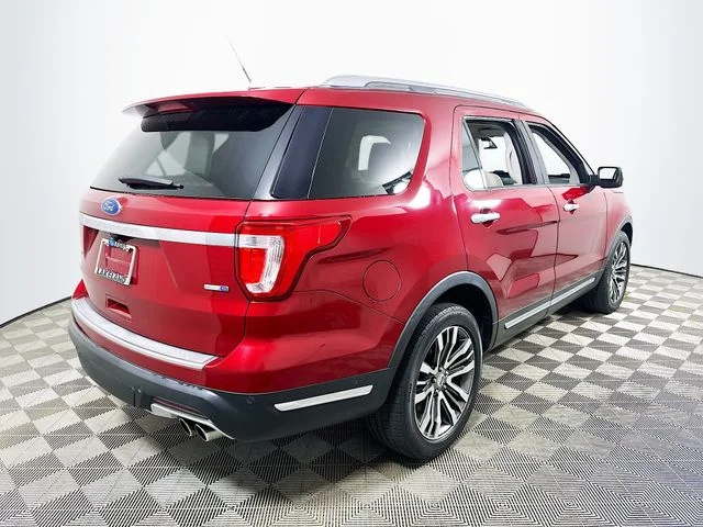 Certified Used 2019 Red Ford Platinum image 3