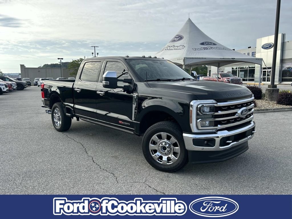 Certified Used 2024 Agate Black Metallic Ford King Ranch image 2
