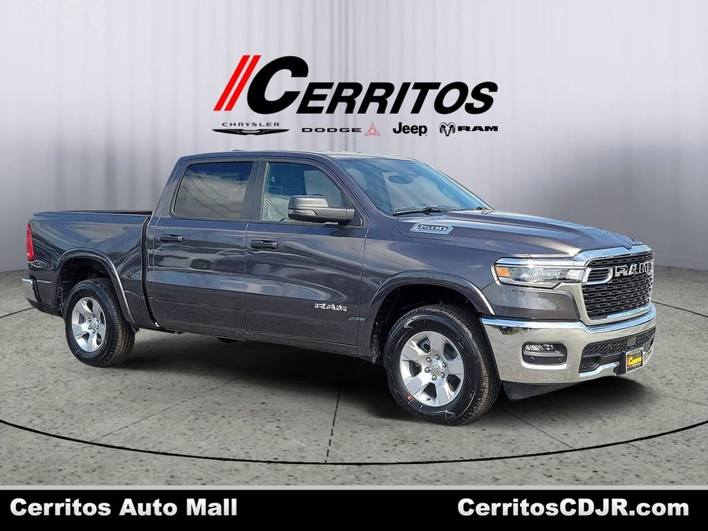 New 2026 Granite Crystal Metallic Clear-Coat Exterior Paint RAM Big Horn/Lone Star image 1