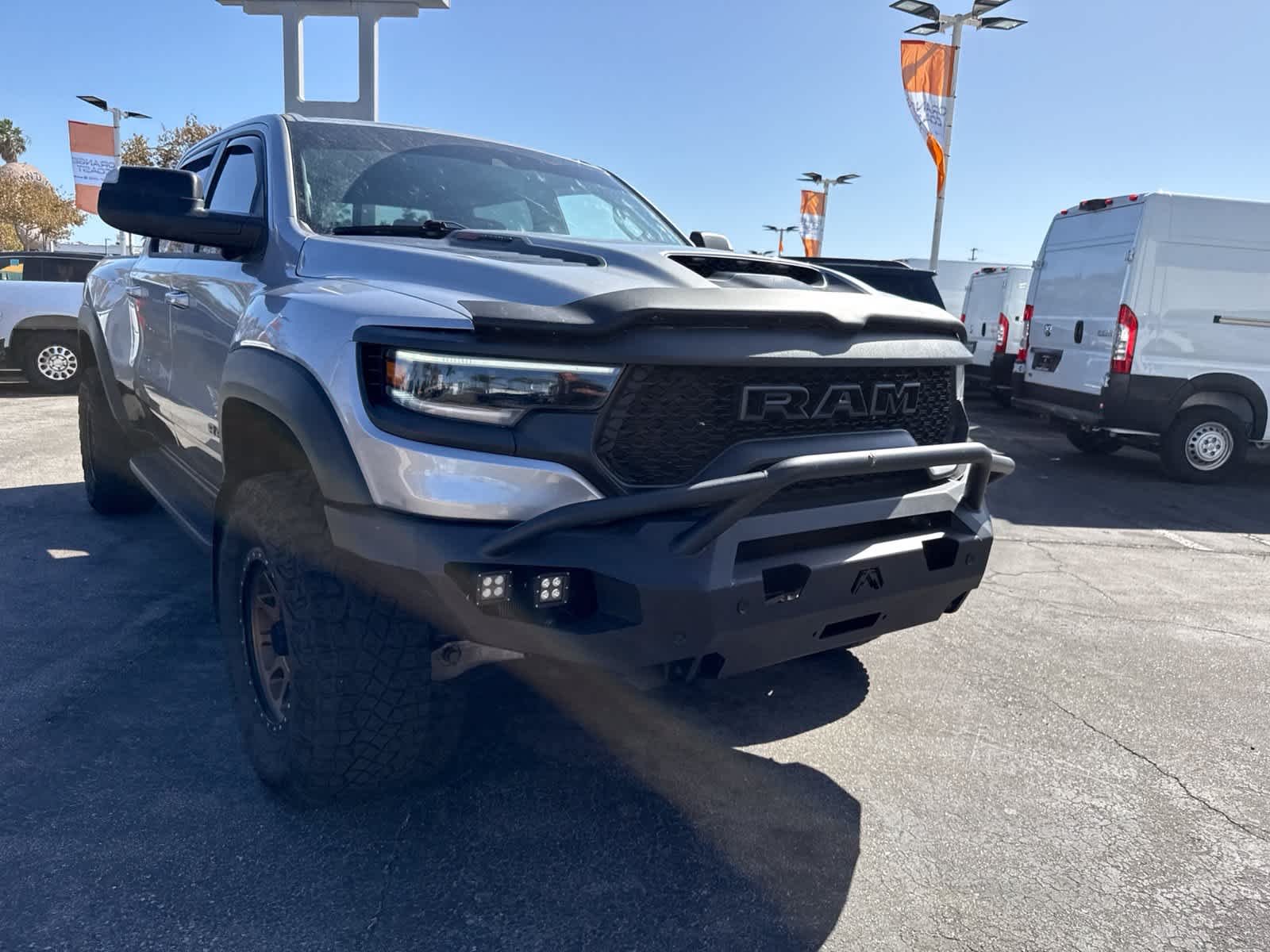 Used 2022 Billet Silver Metallic Clearcoat Ram TRX image 7