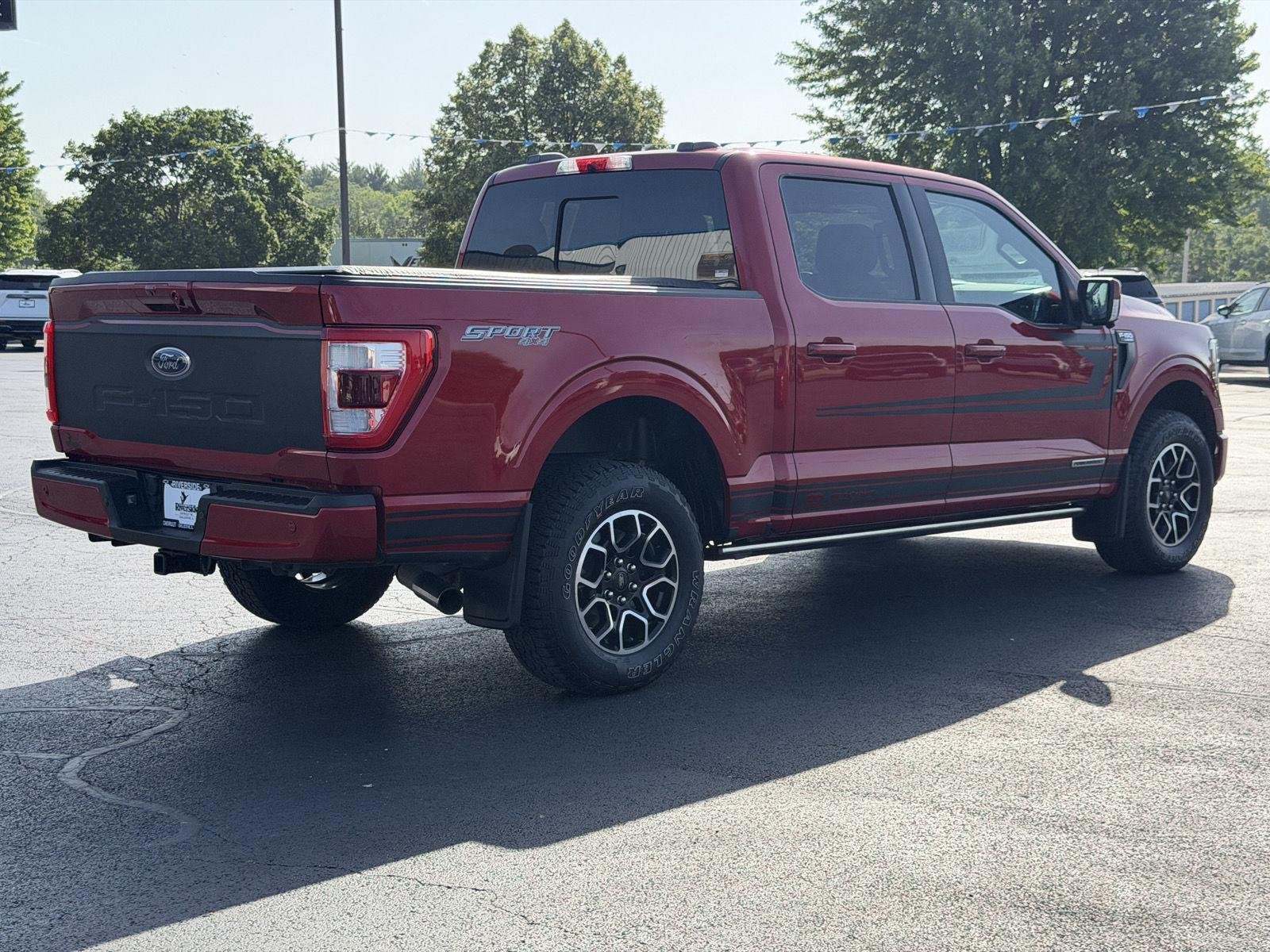 Used 2021 Rapid Red Metallic Tinted Clearcoat Ford LARIAT image 6