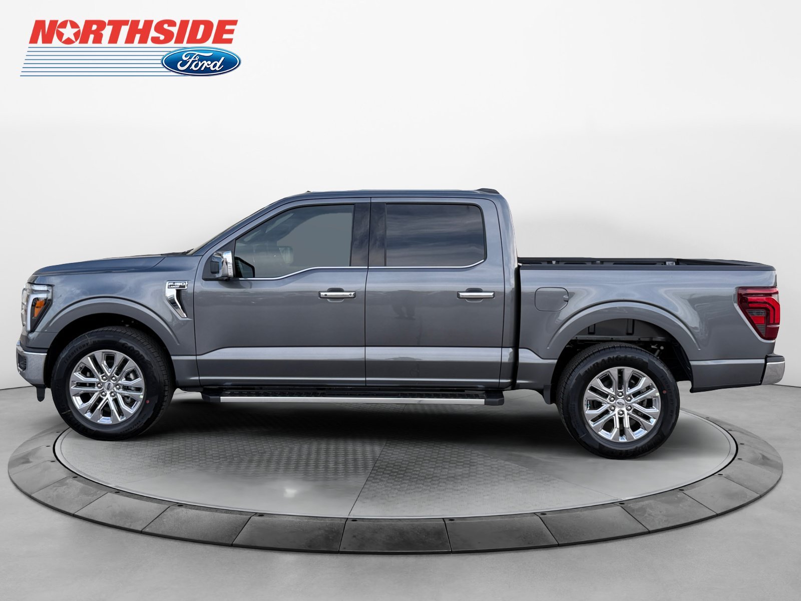 New 2026 Carbonized Gray Metallic Ford LARIAT image 4