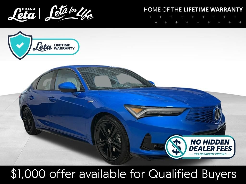 New 2026 Double Apex Blue Pearl Acura w/A-Spec Package image 3