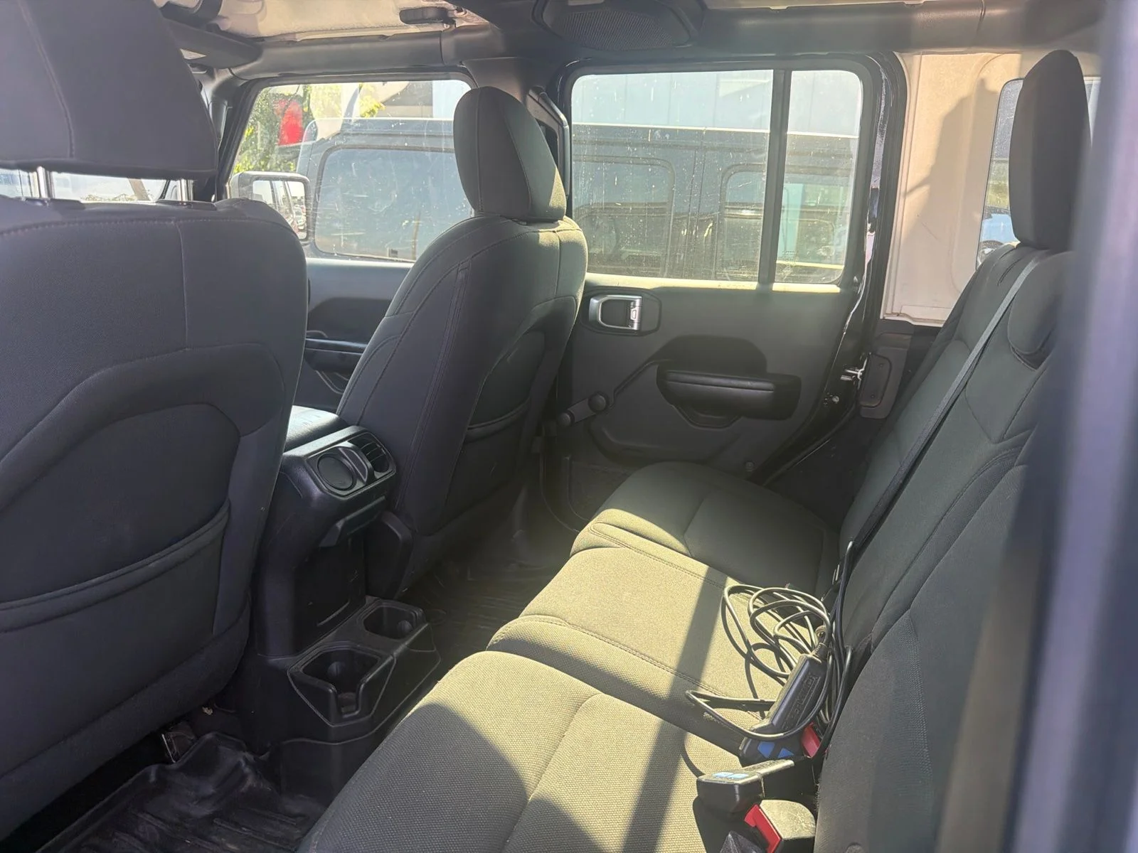 Used 2018 Black Jeep Unlimited Sport image 8