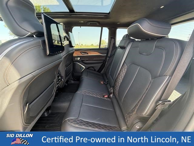 Used 2023 Diamond Black Crystal Pearlcoat Jeep Summit Reserve image 23
