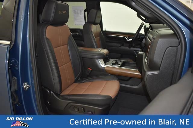 Used 2024 Lakeshore Blue Metallic Chevrolet High Country image 10