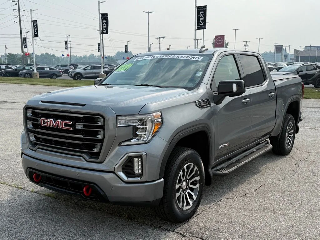 Used 2021 Gray GMC AT4 image 3