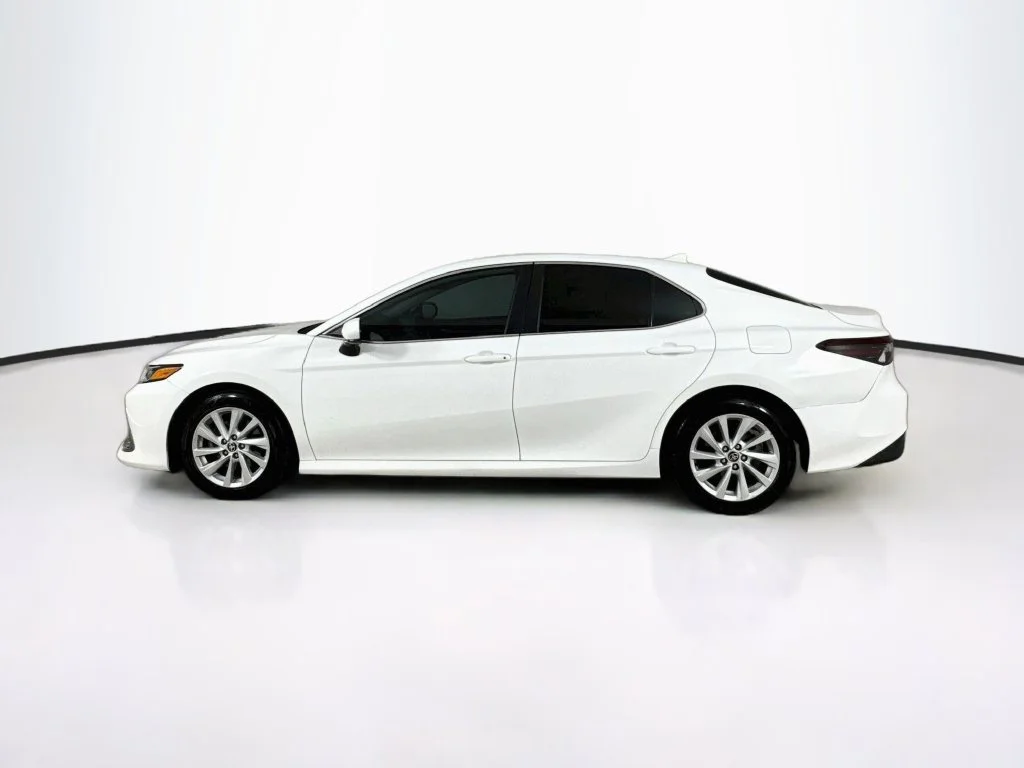 Used 2023 White Toyota LE image 4