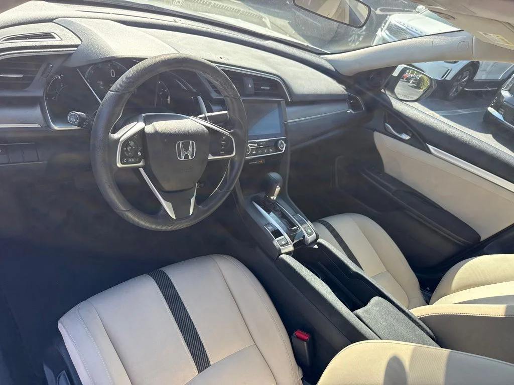Certified Used 2018 Taffeta White Honda EX image 19