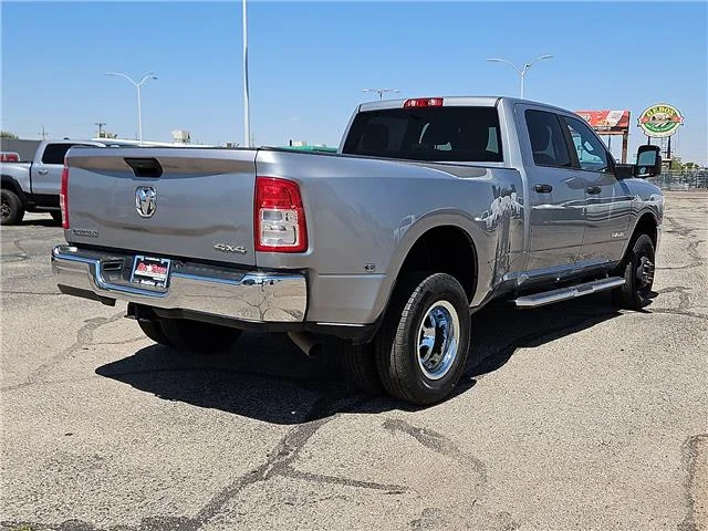 Used 2024 Billet Silver Metallic Clearcoat RAM Big Horn 4x4 Crew Cab 8 ft. box 169.5 in. WB image 2
