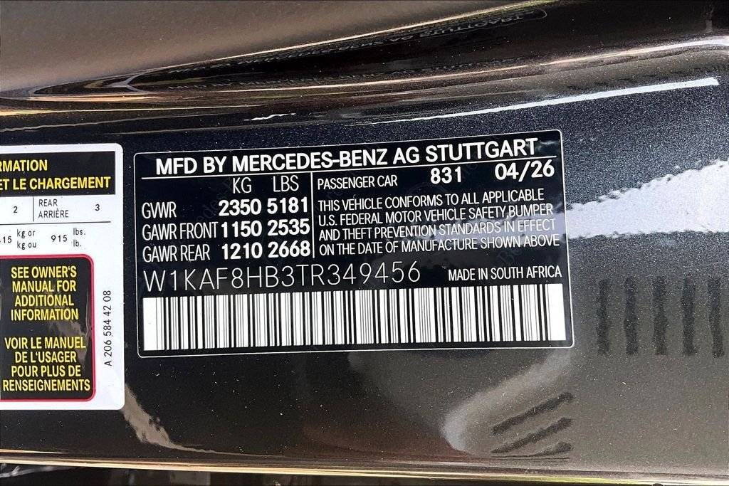 New 2026 Graphite Grey Metallic Mercedes-Benz C 43 AMG® image 13