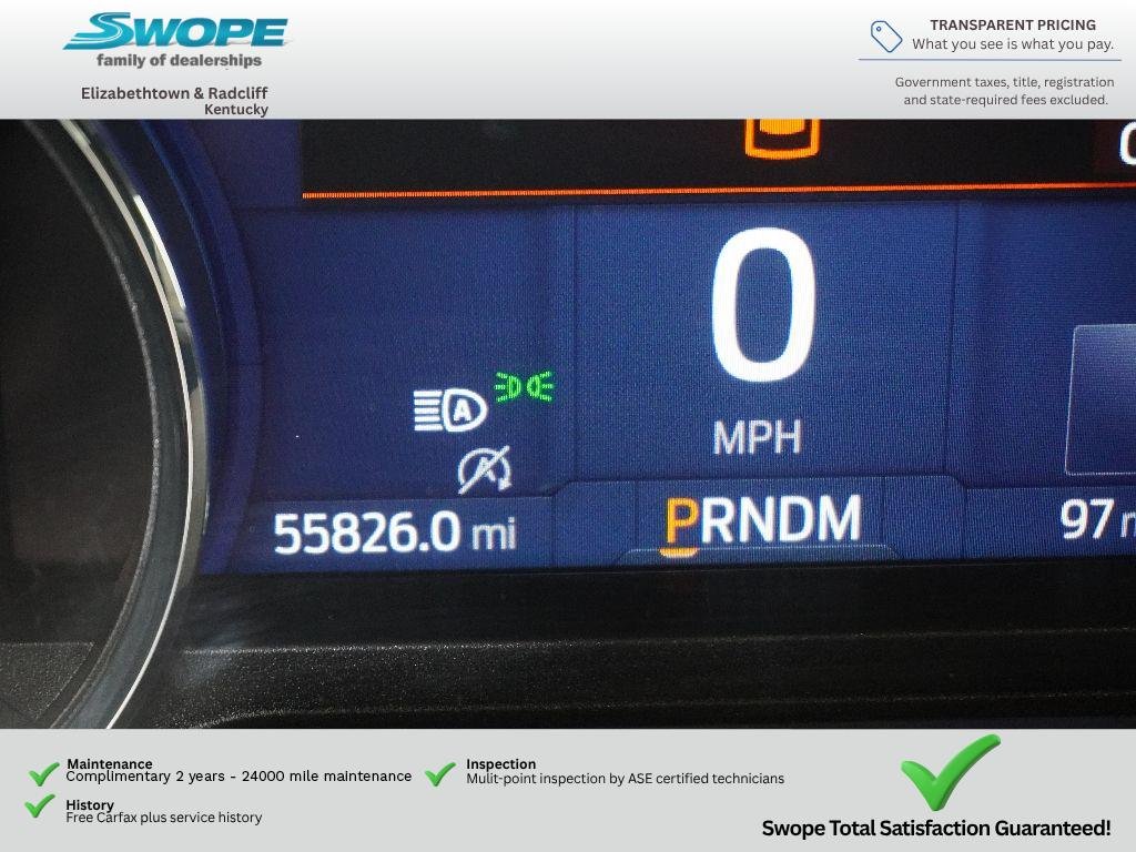 Used 2024 Dark Matter Gray Metallic Ford Limited image 23