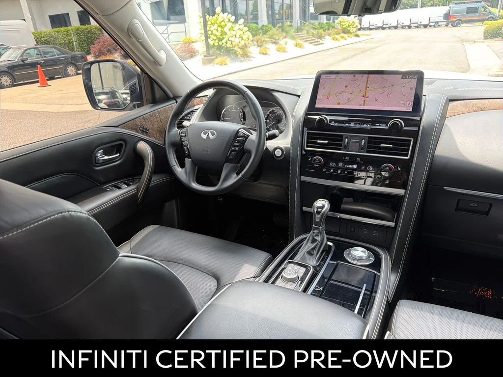Certified Used 2023 Moonstone White INFINITI Premium Select image 53