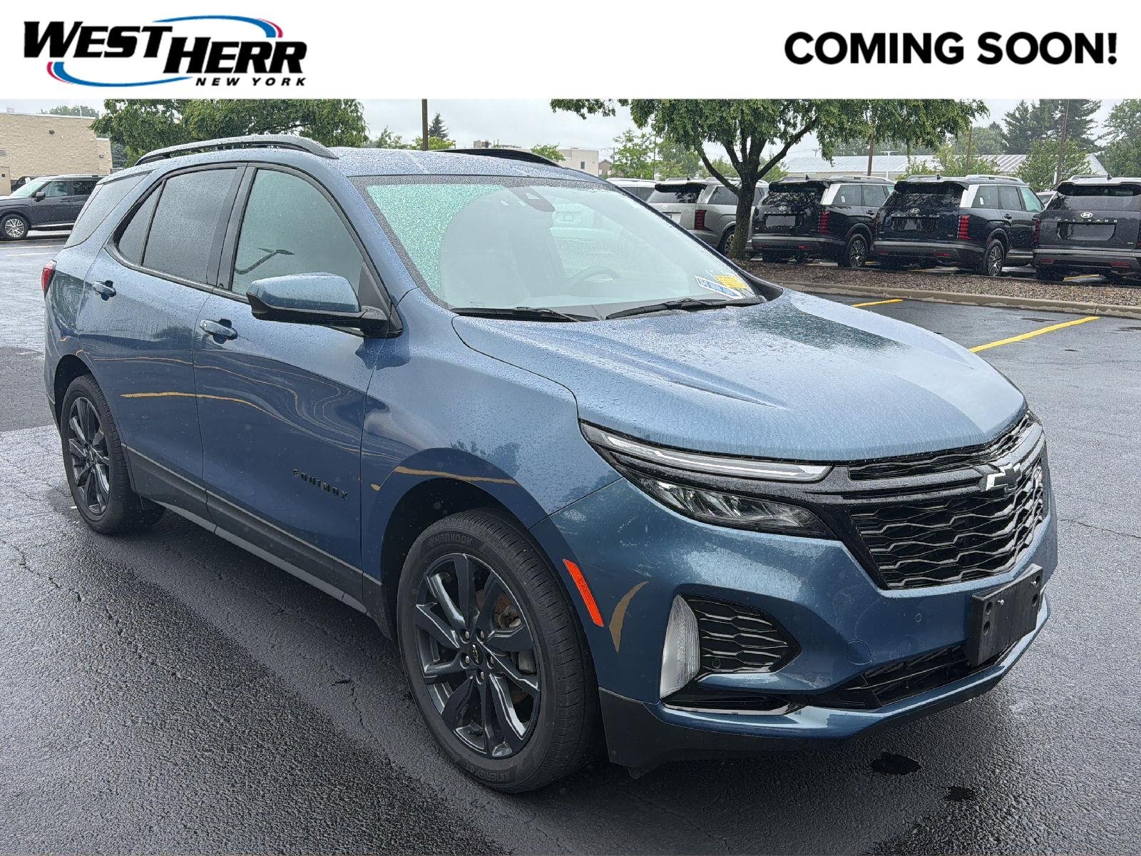Used 2024 Lakeshore Blue Metallic Chevrolet RS image 1