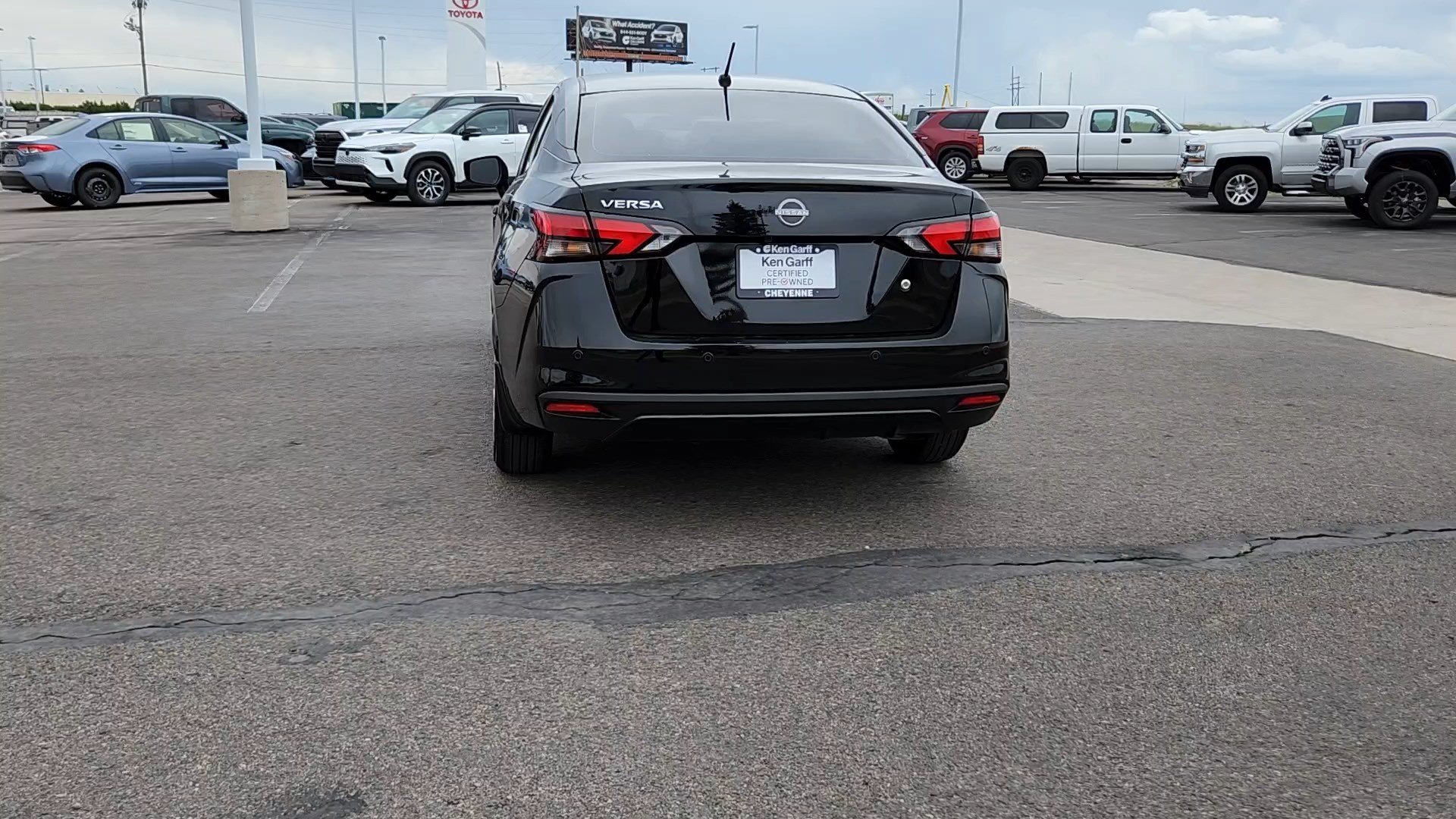 Certified Used 2025 Black Nissan S image 3