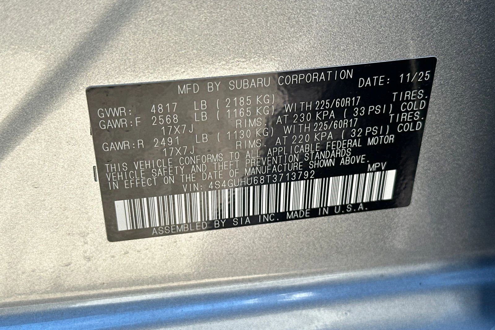 New 2026 ICE SILVER METALLIC Subaru Wilderness image 36