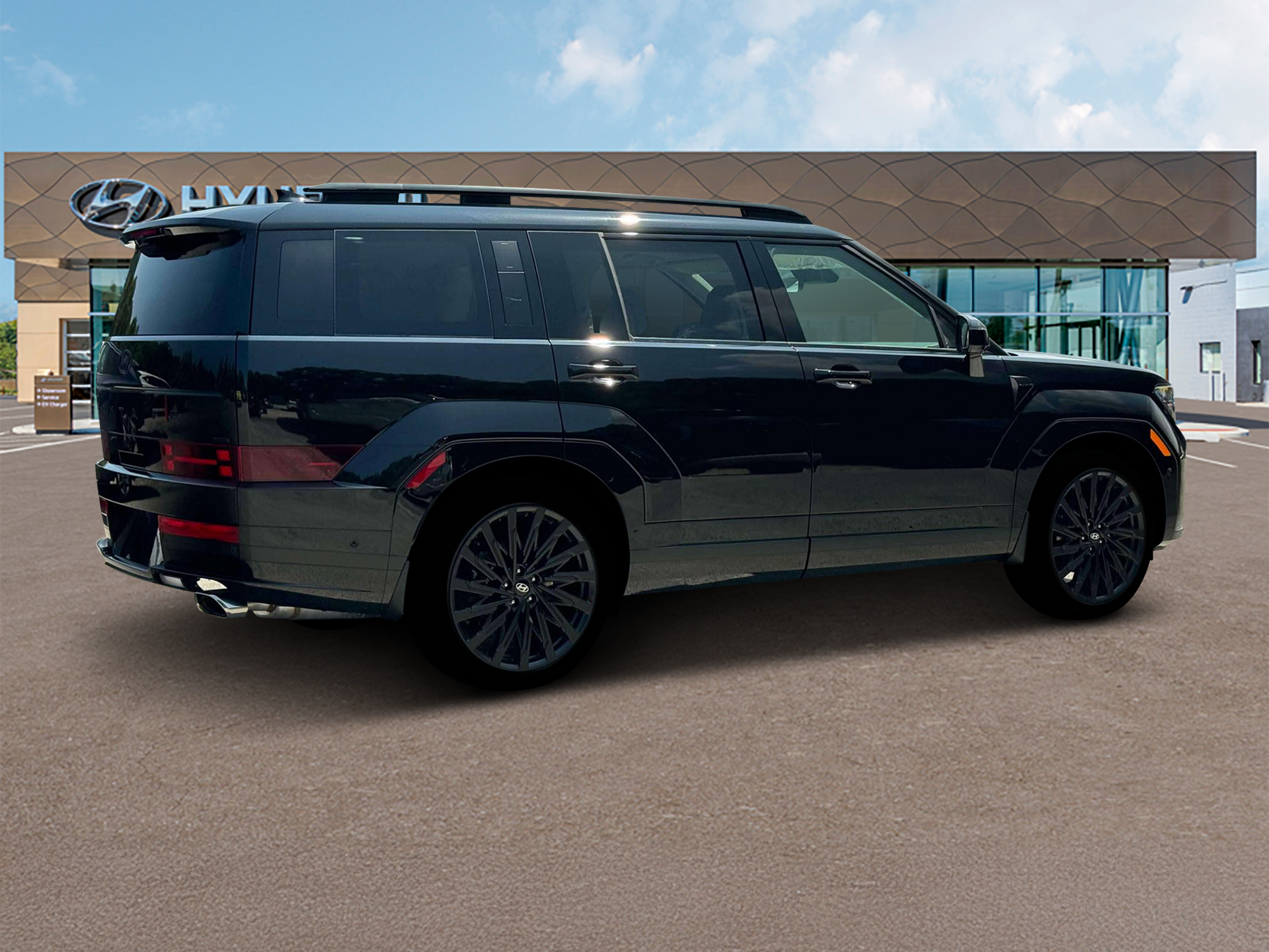 New 2026 Phantom Black Hyundai Calligraphy AWD image 8
