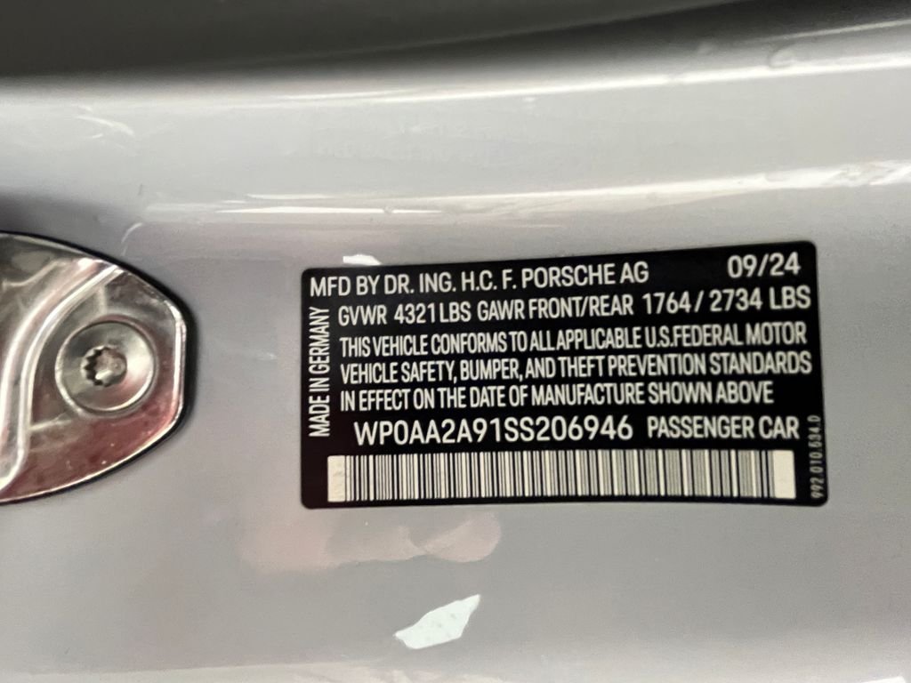 Used 2025 Gray Porsche Carrera image 27