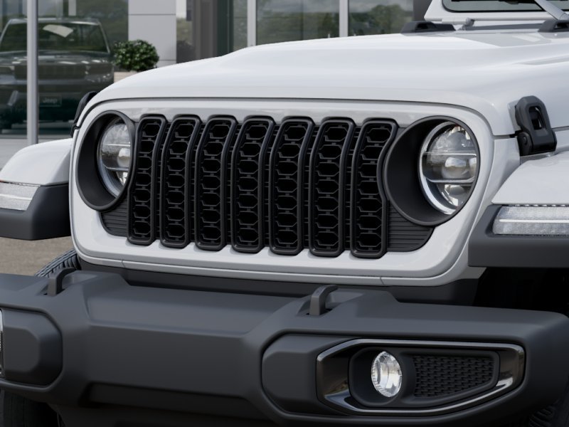 New 2026 Bright White Clearcoat Jeep Sport S Dark Sky image 37