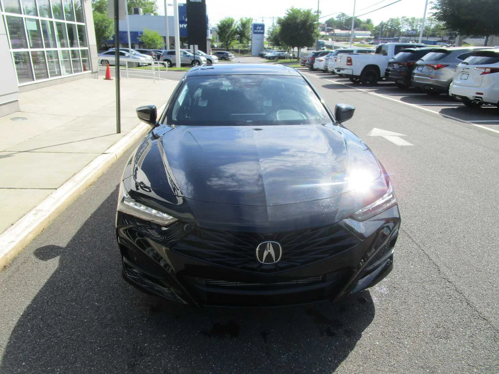 Used 2025 Majestic Black Pearl Acura w/A-Spec Package image 3